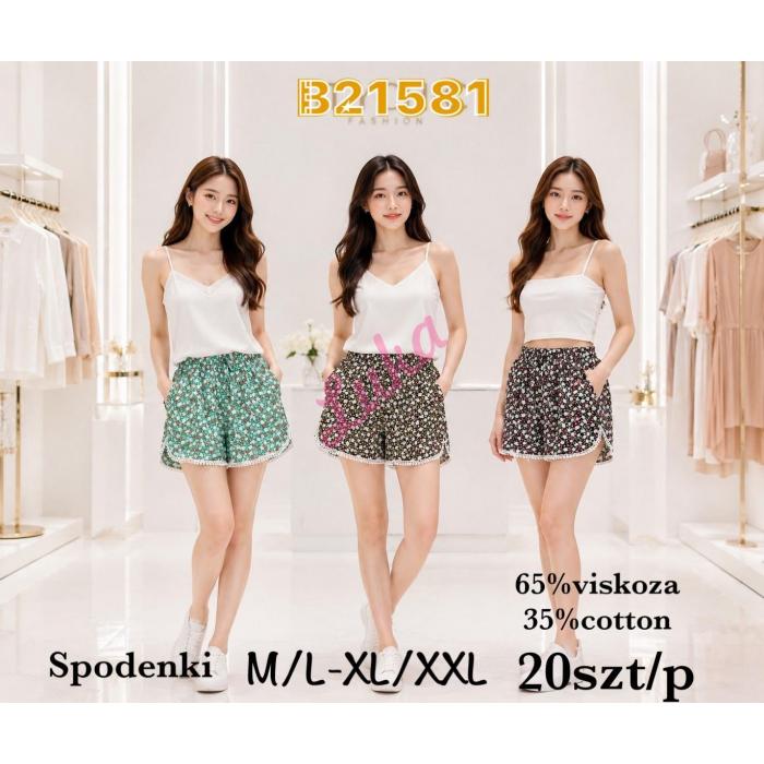 Women's shorts NO-B21BQ74