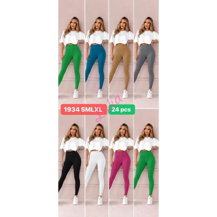 Women's black leggings 1934MIX