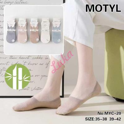 Women's bamboo ballet Motyl MYC-20