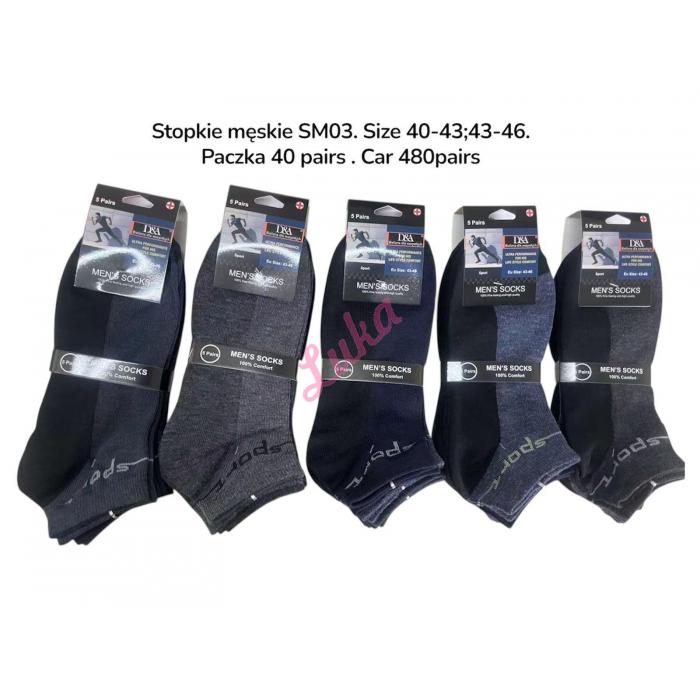 Men's low cut Socks D&A NOO-SM0mix