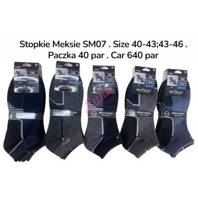 Stopki męskie D&A Silver LSM-09