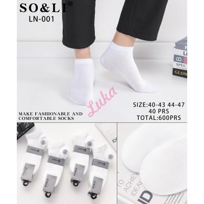 Men's socks SO&LI LN-001