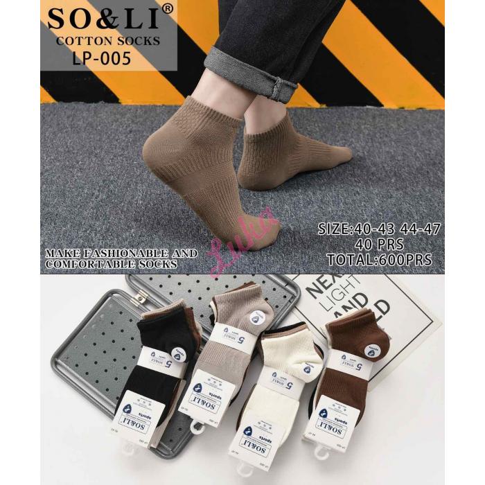 Men's socks SO&LI LP-004