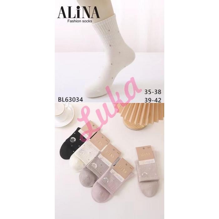 Women's socks Alina bl63034