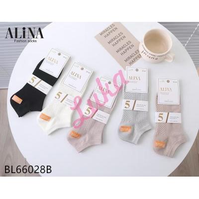 Women's low cut socks Alina BL66028B