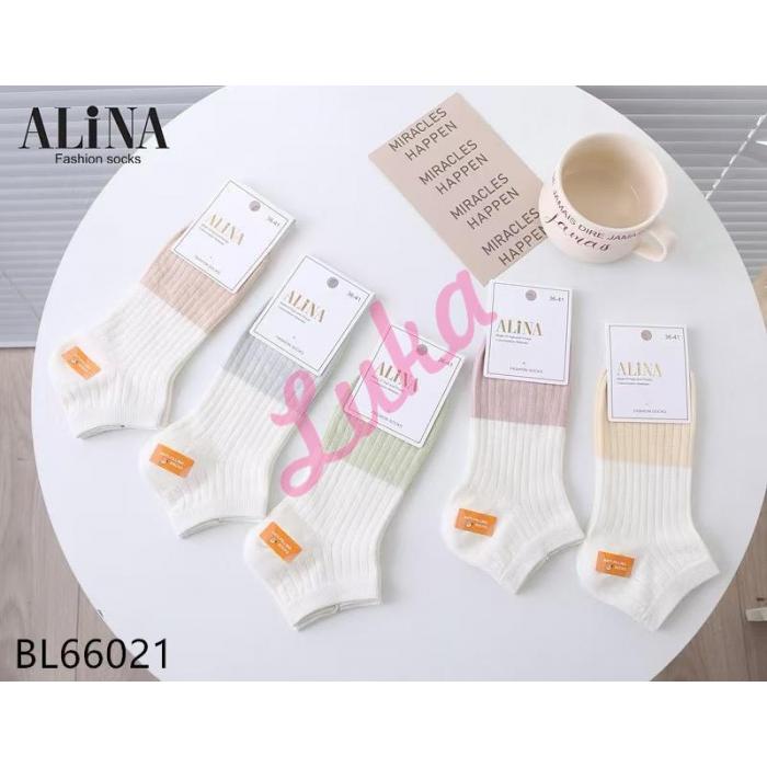 Women's low cut socks Alina BL66021