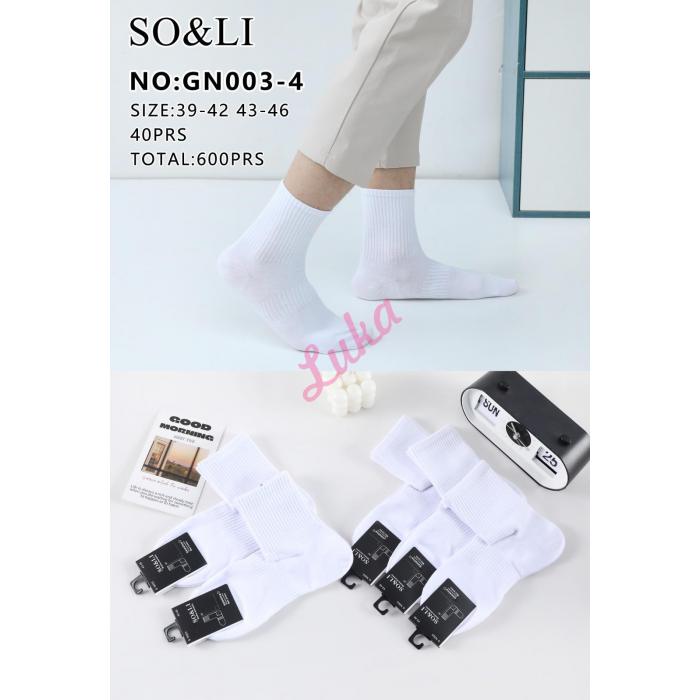 Men's socks SO&LI GN003-3