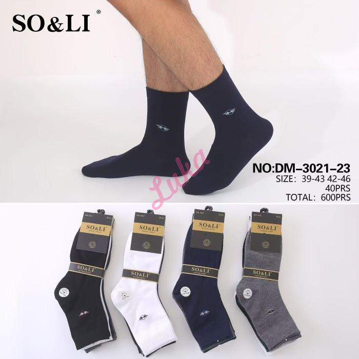 Men's socks SO&LI DM3021-22