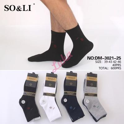Men's socks SO&LI DM3021-25