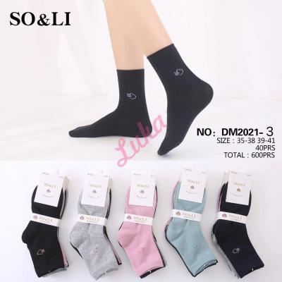 Women's Socks So&Li DM2021-3