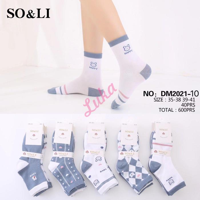 Women's Socks So&Li DM2021-3