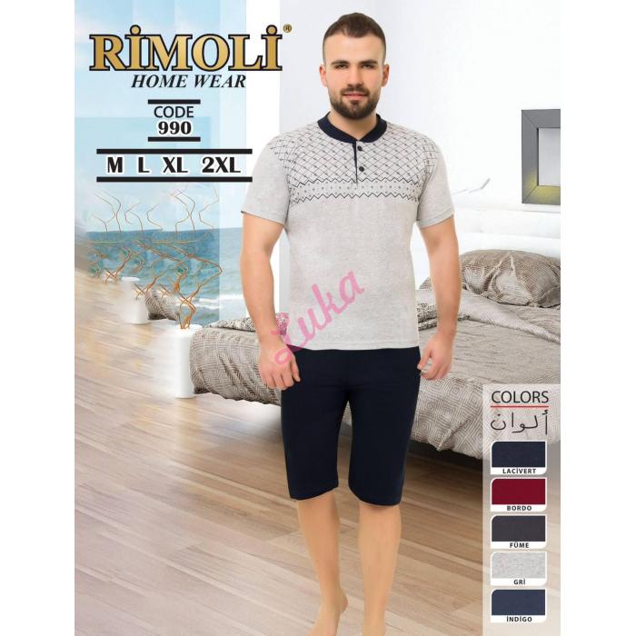 Piżama męska turecka Rimoli NO-1065
