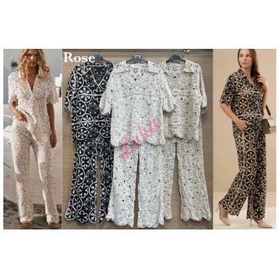 Women's Set Moda Italia ROSE-118