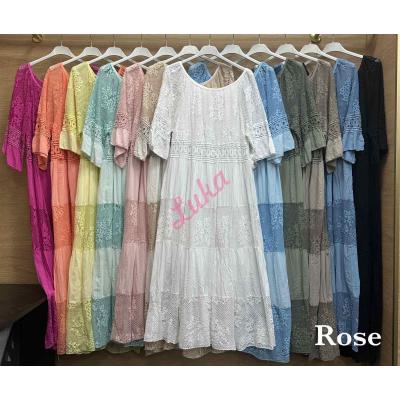Sukienka damska Moda Italia ROSE-018