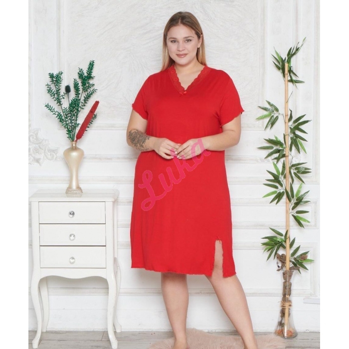 Koszula nocna turecka Morella wiskoza PR-22024 5-7XL