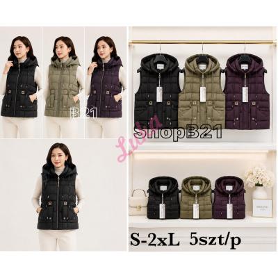 Women`s sleeveless B21-100