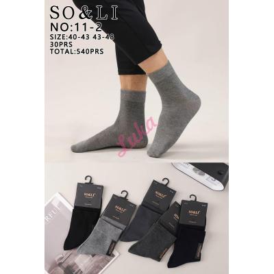 Men's socks SO&LI 111-2