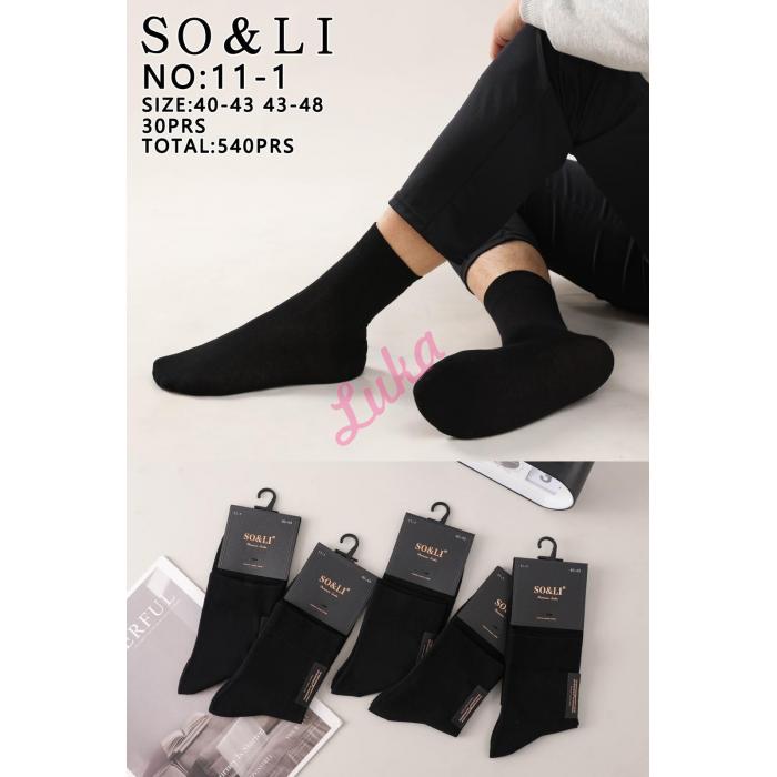 Men's socks SO&LI NO-11-2