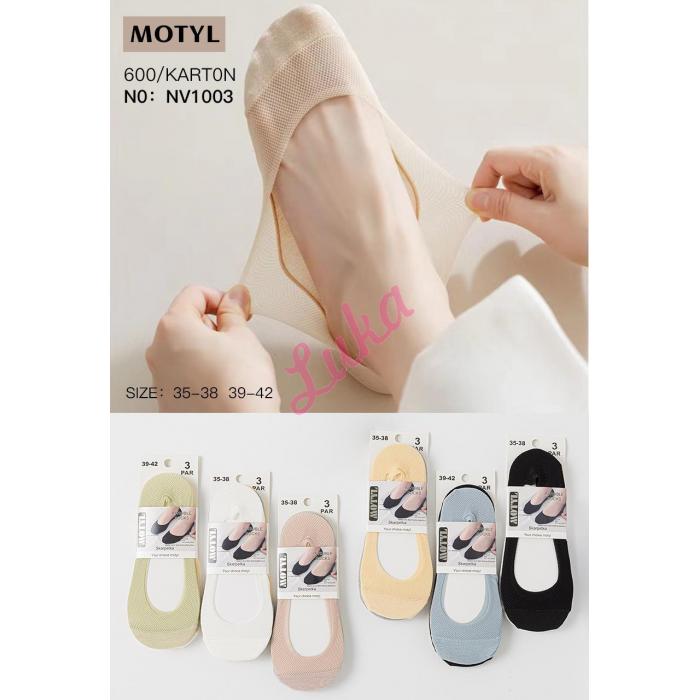 Baletki damskie Motyl NV1001