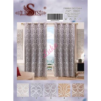 Curtains Lisin DS022 150x250
