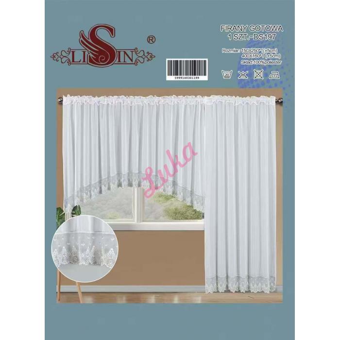 Curtains Lisin DS197 150x250-400x160