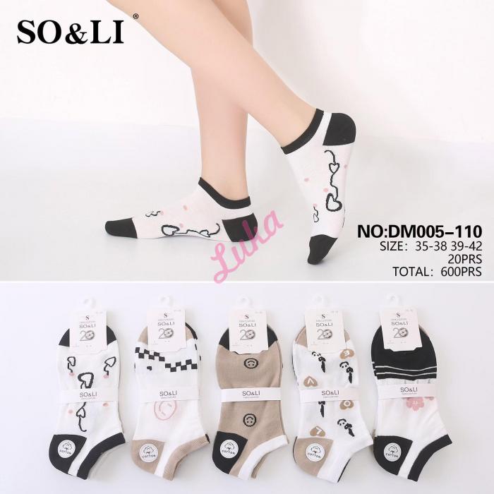 Stopki damskie So&Li DM005-109