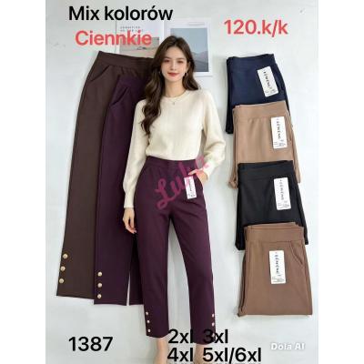 Spodnie damskie FYV LOWONG no-1387
