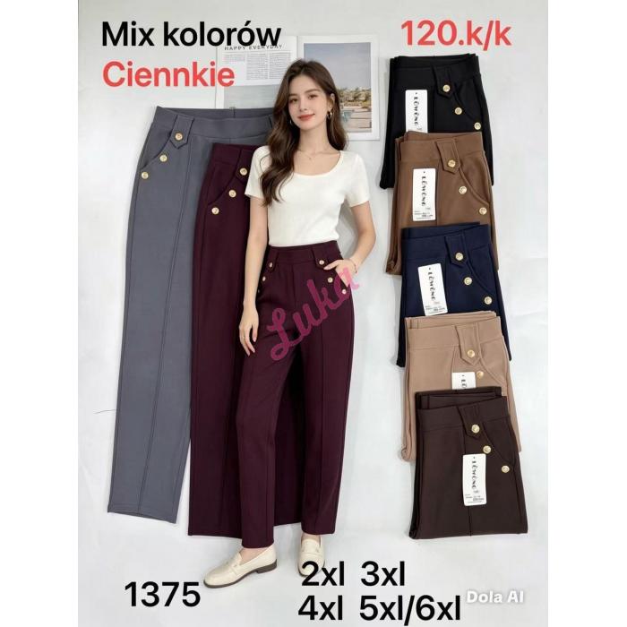 Spodnie damskie FYV LOWONG no-1375