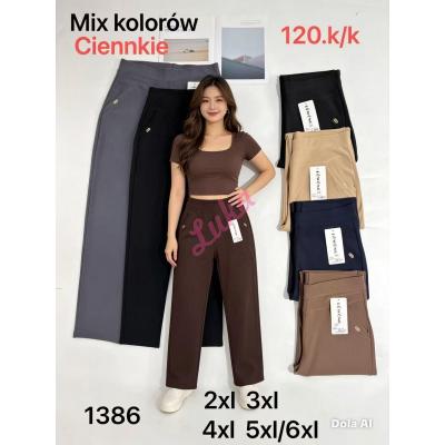 Spodnie damskie FYV LOWONG no-1389