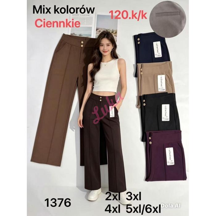 Spodnie damskie FYV LOWONG no-1376