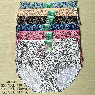 Women's bamboo panties C&R 4026 Big Size