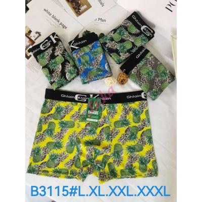 Men's bamboo boxer shorts Sweet Dream B3115