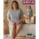 Women's turkish pajamas Asma 1528
