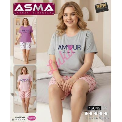 Piżama damska turecka Asma 16849