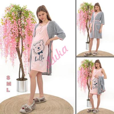Women's turkish nightgown TYR-710 Set