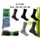 Men's Babmboo Socks Silver BBL-0 mix