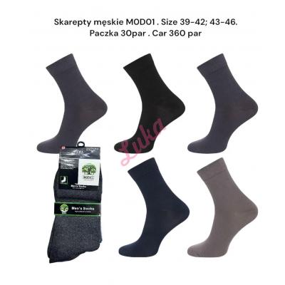 Skarpety męskie D&A MOD01A Modal