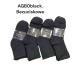 Men's pressure free Socks Silver AGB-0 black