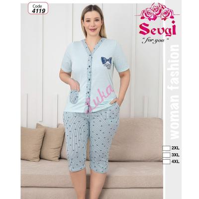Women's turkish pajamas Sevgi COR-4138