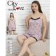 Women's turkish pajamas City Love 8968