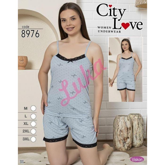Women's turkish pajamas City Love 8975