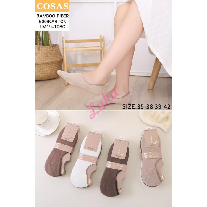 Women's bamboo ballet socks Cosas LM19-113