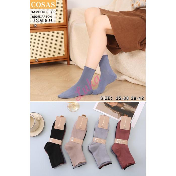 Women's bamboo Socks Cosas 40LM19-35