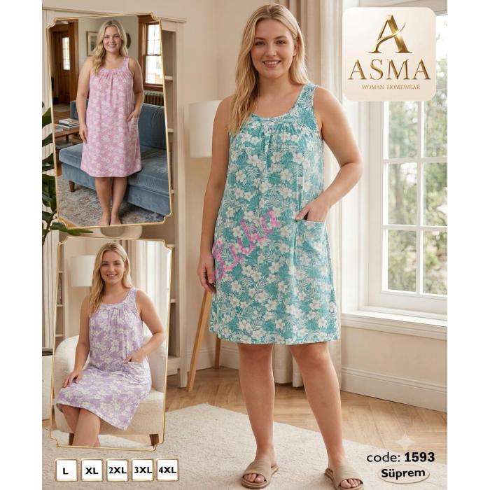 Women's turkish nightgown Asma 1594