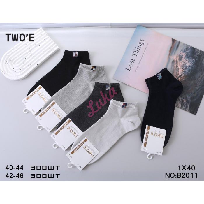 Men's low cut Socks Twoe B2010