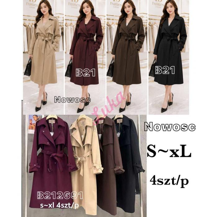 Płaszcz damski B21-2639