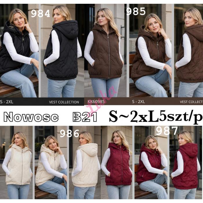 Women`s sleeveless B21-60985
