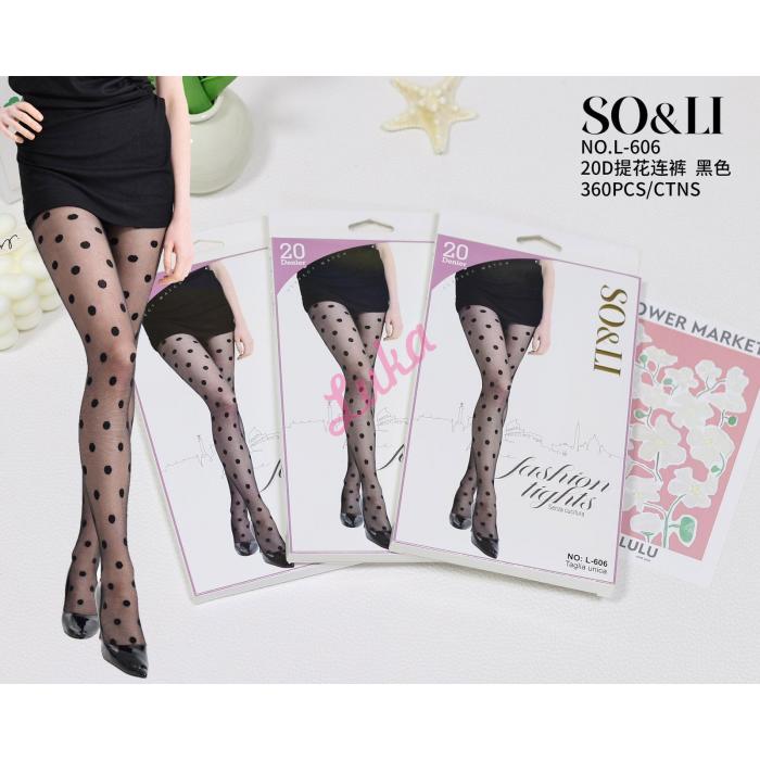 Women's Tights SO&LI 20DEN NOO-L607