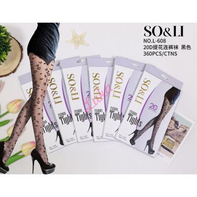 Women's Tights SO&LI 20DEN NOO-L608