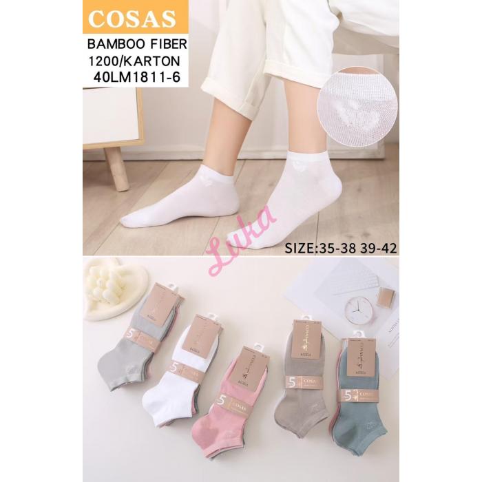Women's bamboo Socks Cosas 40LM1811-81